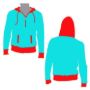 Picture of Beast Hooded Half Zip Style 835 Blank