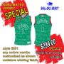 Picture of Lot of 10 Basketball Jersey Fully Decorated in a Sublimated Design. Style 5551 Special.