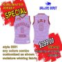 Picture of Lot of 10 Basketball Jersey Fully Decorated in a Sublimated Design. Style 5551 Special.