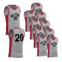 Picture of Lot of 10 Basketball Jersey Decorated with Numbers and Team Name. Style 599. Special