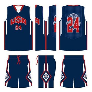 Picture of Basketball Kit Style 551 Custom