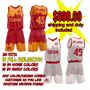 Picture of Lot of 20 Basketball Kits (Jersey and Shorts) Custom Made for You Fully Decorated in a Sublimated Design. Style 5539. Special