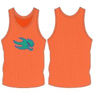 Picture of Custom Made Sleeveless Training Vest with Center Chest Club Logo. Style 905-02.