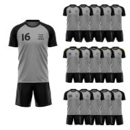 Picture of Lot of 15 Soccer Uniforms (Jersey and Shorts) Style N218SK-Special Custom Made.